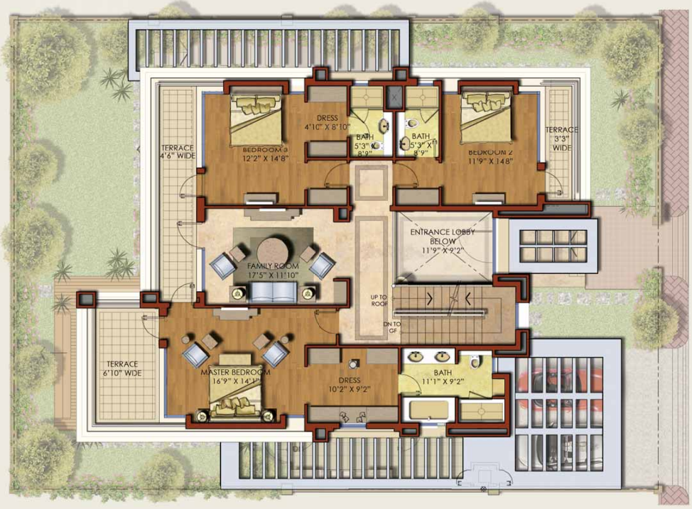 the north park Floor Plan First Floor Plan