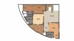 Upper Level Duplex Plan pimento Floor Plan Upper Level Duplex Plan