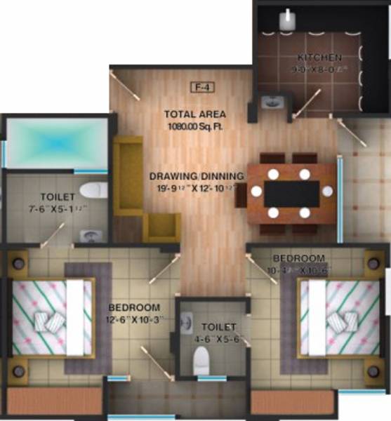 Safe Palash (2BHK+2T (1,080 sq ft) 1080 sq ft) Safe Palash (2BHK+2T (1,080 sq ft) 1080 sq ft)