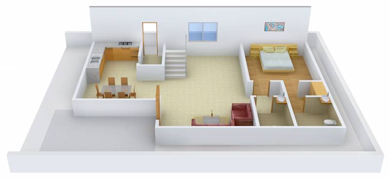 Dream Avenue Villa (4BHK+4T (2,569 sq ft)   Study Room 2569 sq ft)