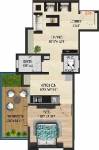 Meghaswana Bhakti Divine (1BHK+2T (615 sq ft) 615 sq ft)