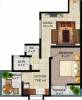 Meghaswana Bhakti Serene (1BHK+2T (554 sq ft) 554 sq ft)