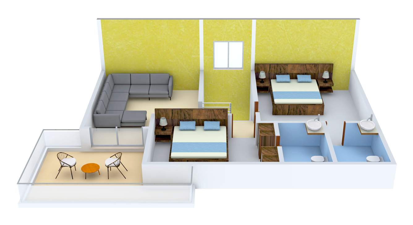 Concorde Napa Valley (3BHK+3T (1,900 sq ft) 1900 sq ft)