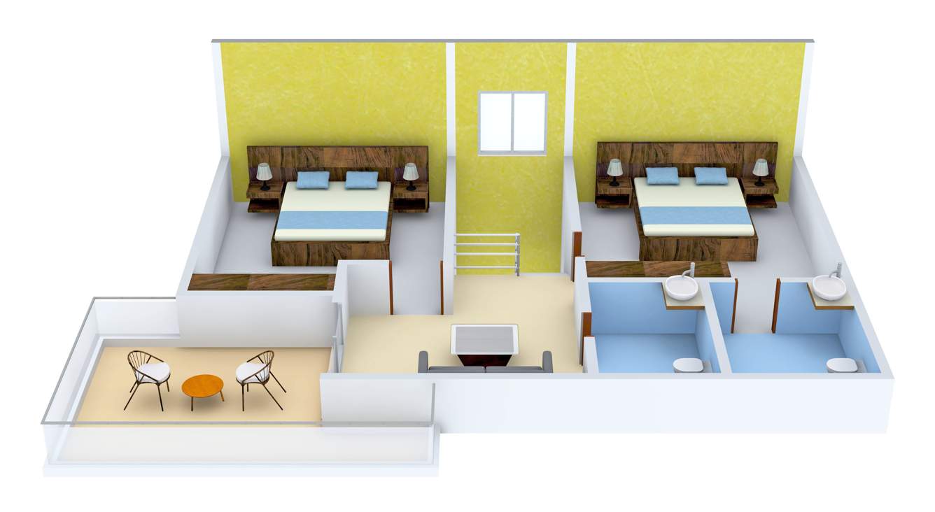 Concorde Napa Valley (3BHK+3T (1,964 sq ft) 1964 sq ft)