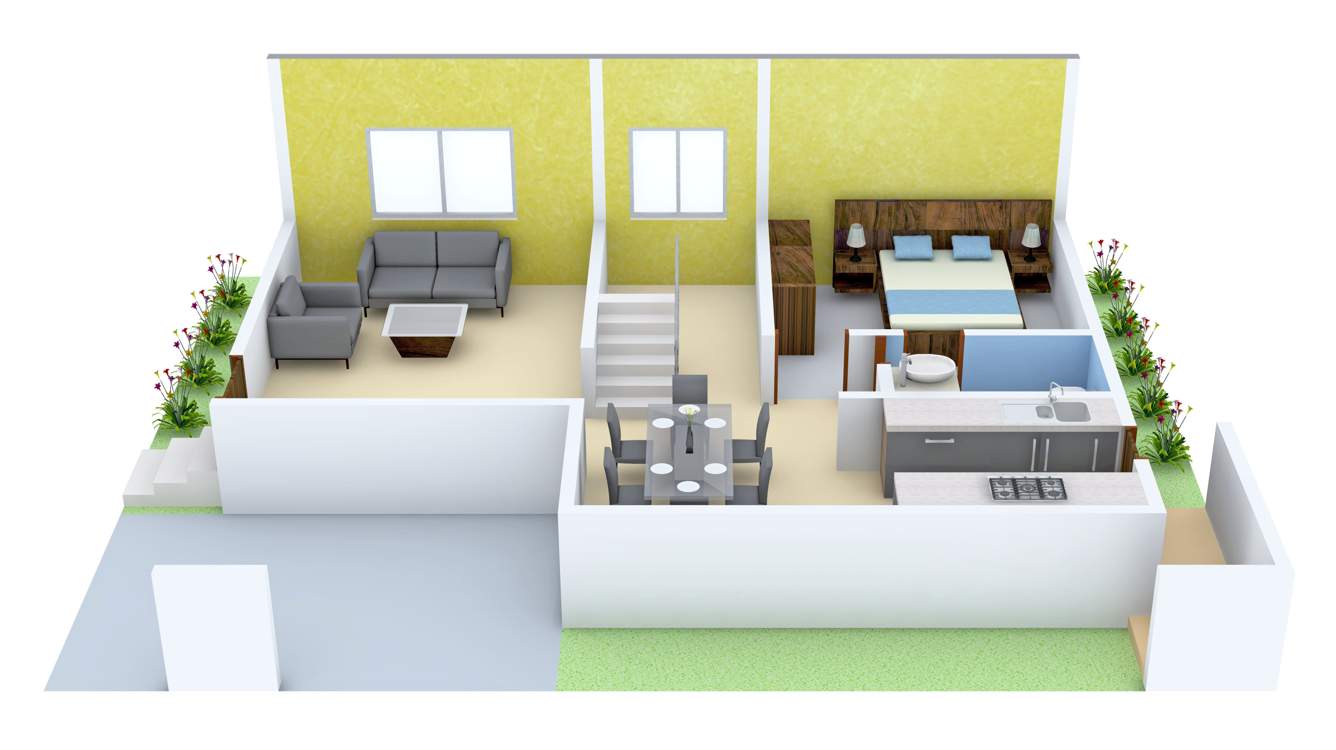 Concorde Napa Valley (3BHK+3T (1,964 sq ft) 1964 sq ft)