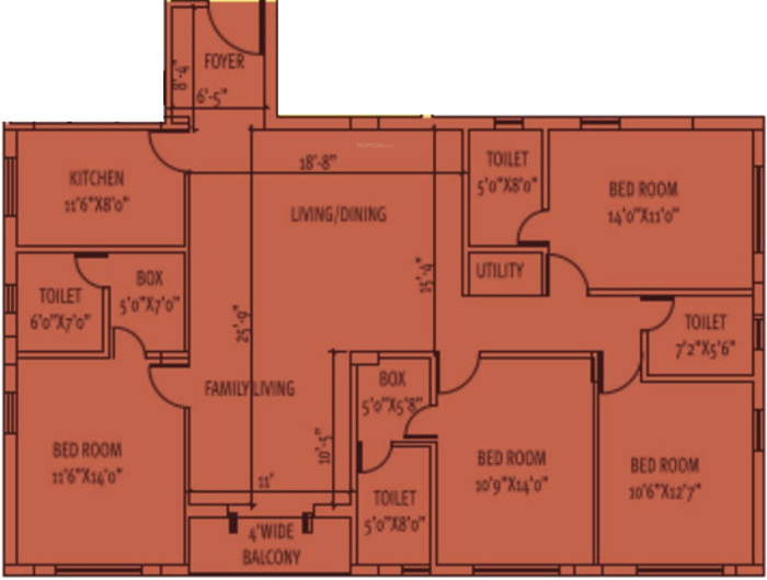 Siddha Silver Pines (4BHK+4T (2,295 sq ft) 2295 sq ft) Siddha Silver Pines (4BHK+4T (2,295 sq ft) 2295 sq ft)