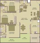 Living The Royal Saket (3BHK+3T (2,126 sq ft) + Study Room 2126 sq ft) Living The Royal Saket (3BHK+3T (2,126 sq ft) + Study Room 2126 sq ft)