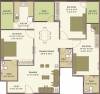 Living The Royal Saket (3BHK+3T (1,850 sq ft) 1850 sq ft)