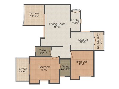 Vishal Krishnas Blessing (2BHK+2T (1,100 sq ft) 1100 sq ft) Vishal Krishnas Blessing (2BHK+2T (1,100 sq ft) 1100 sq ft)