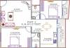 Karnataka Sai Chandra Residency (2BHK+2T (1,170 sq ft) 1170 sq ft)