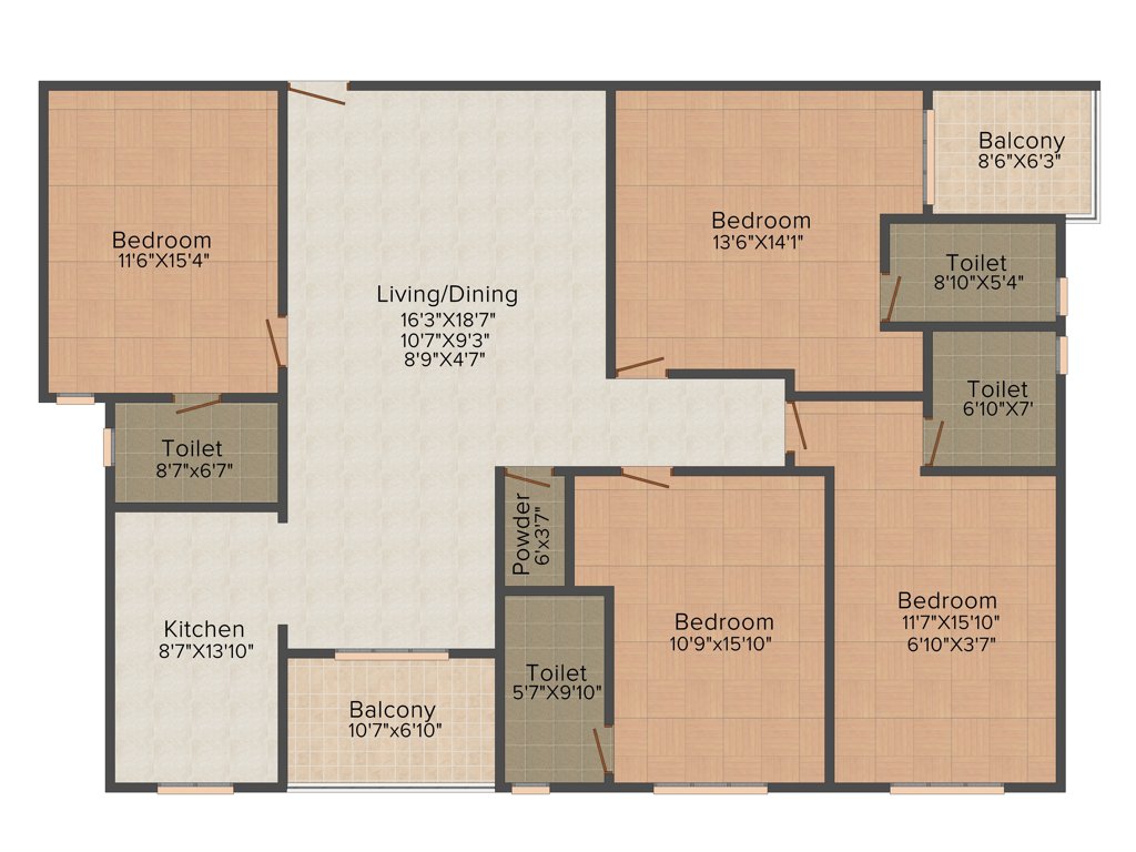 Shivgyan Luxora (4BHK+5T (2,400 sq ft) 2400 sq ft)