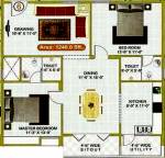 Shri Grandeur (2BHK+2T (1,240 sq ft) 1240 sq ft) Shri Grandeur (2BHK+2T (1,240 sq ft) 1240 sq ft)