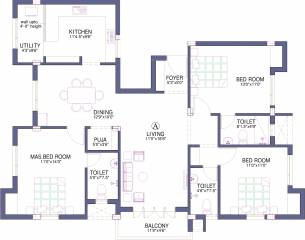 Firm Kalyan (3BHK+3T (1,600 sq ft)   Pooja Room 1600 sq ft) Firm Kalyan (3BHK+3T (1,600 sq ft)   Pooja Room 1600 sq ft)