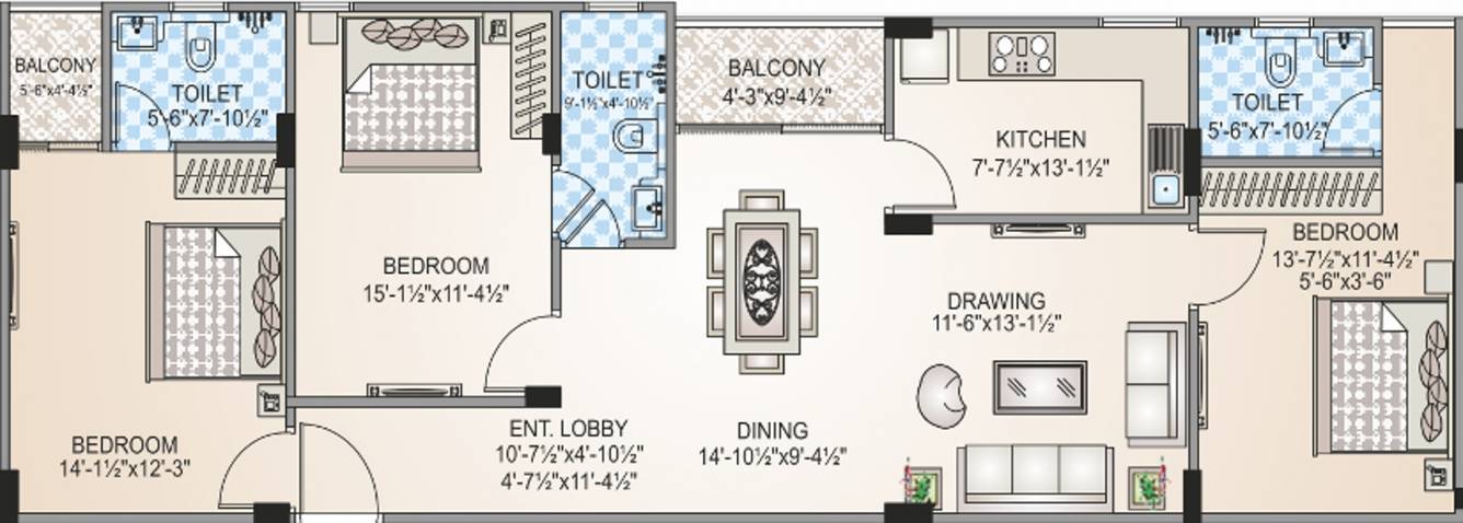 Shivgyan Heights (3BHK+3T (1,615 sq ft) 1615 sq ft) Shivgyan Heights (3BHK+3T (1,615 sq ft) 1615 sq ft)