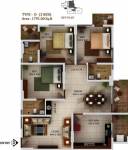 Pentium Eternia (3BHK+3T (1,791 sq ft) 1791 sq ft)