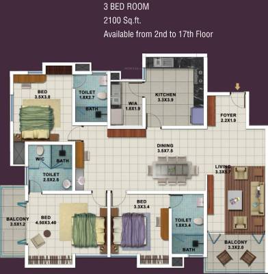  pallazio-azure Floor Plan Floor Plan