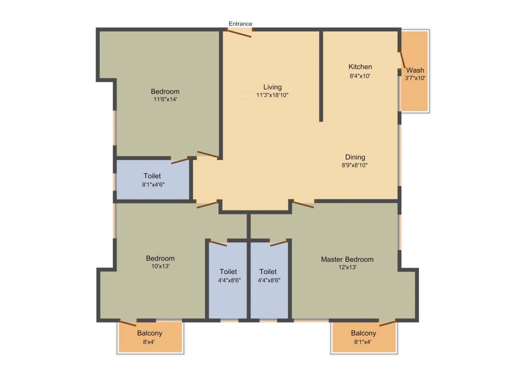 India Prashamal Provence (3BHK+3T (1,470 sq ft) 1470 sq ft) India Prashamal Provence (3BHK+3T (1,470 sq ft) 1470 sq ft)