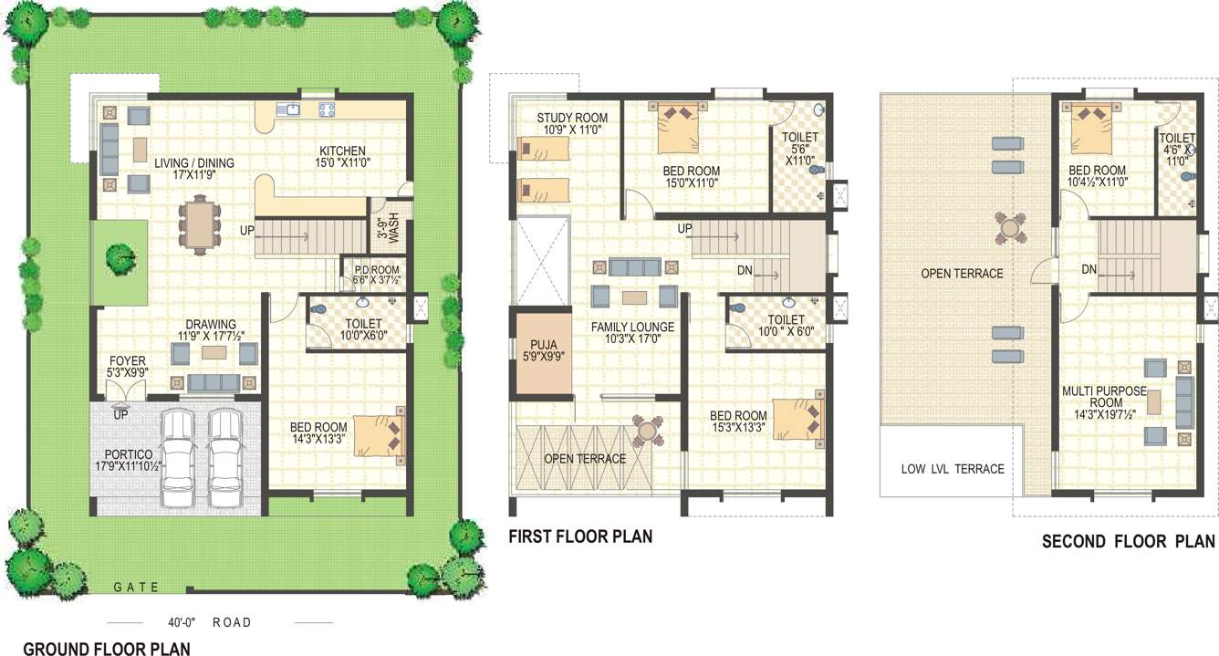  richmond villas Floor Plan Floor Plan