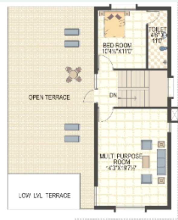  richmond villas Floor Plan Second Floor Plan