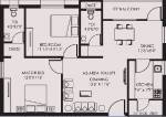 Satya Green Heights (2BHK+2T (1,045 sq ft) 1045 sq ft)