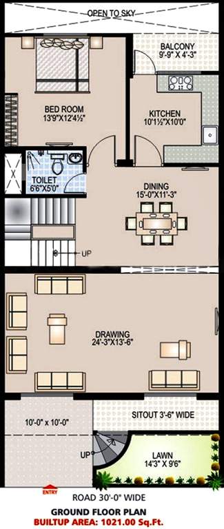 Chordias Park Retreat (3BHK+3T (1,921 sq ft) 1921 sq ft)