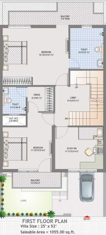 Chordias Park Retreat (4BHK+4T (2,600 sq ft) 2600 sq ft)