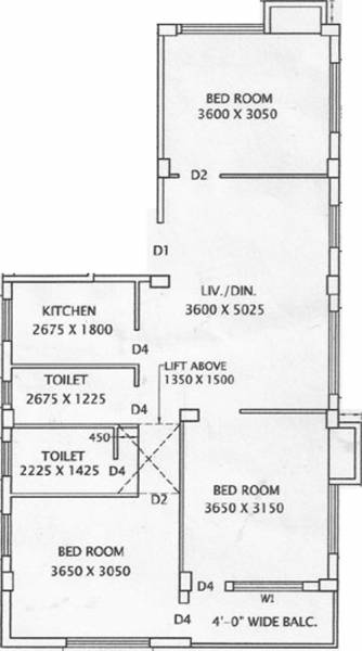Aashay 928 DPK Housing Complex (3BHK+2T (1,072 sq ft) 1072 sq ft) Aashay 928 DPK Housing Complex (3BHK+2T (1,072 sq ft) 1072 sq ft)