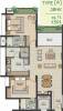 Malabar Royal Mangrove (2BHK+3T (1,301 sq ft) 1301 sq ft)