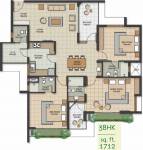 Malabar Royal Mangrove (3BHK+4T (1,712 sq ft) 1712 sq ft)