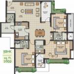 Malabar Royal Mangrove (3BHK+4T (1,659 sq ft) 1659 sq ft)