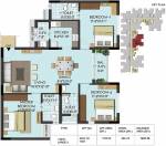 Ramky RWD Lemongraz (3BHK+2T (1,266 sq ft) 1266 sq ft)