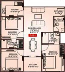 Shivgyan Residency (3BHK+3T (1,210 sq ft) 1210 sq ft)