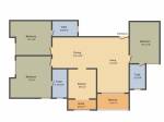 Etica Atmagyan (3BHK+3T (1,690 sq ft) 1690 sq ft) Etica Atmagyan (3BHK+3T (1,690 sq ft) 1690 sq ft)