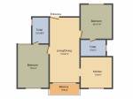 Etica Atmagyan (2BHK+2T (986 sq ft) 986 sq ft) Etica Atmagyan (2BHK+2T (986 sq ft) 986 sq ft)