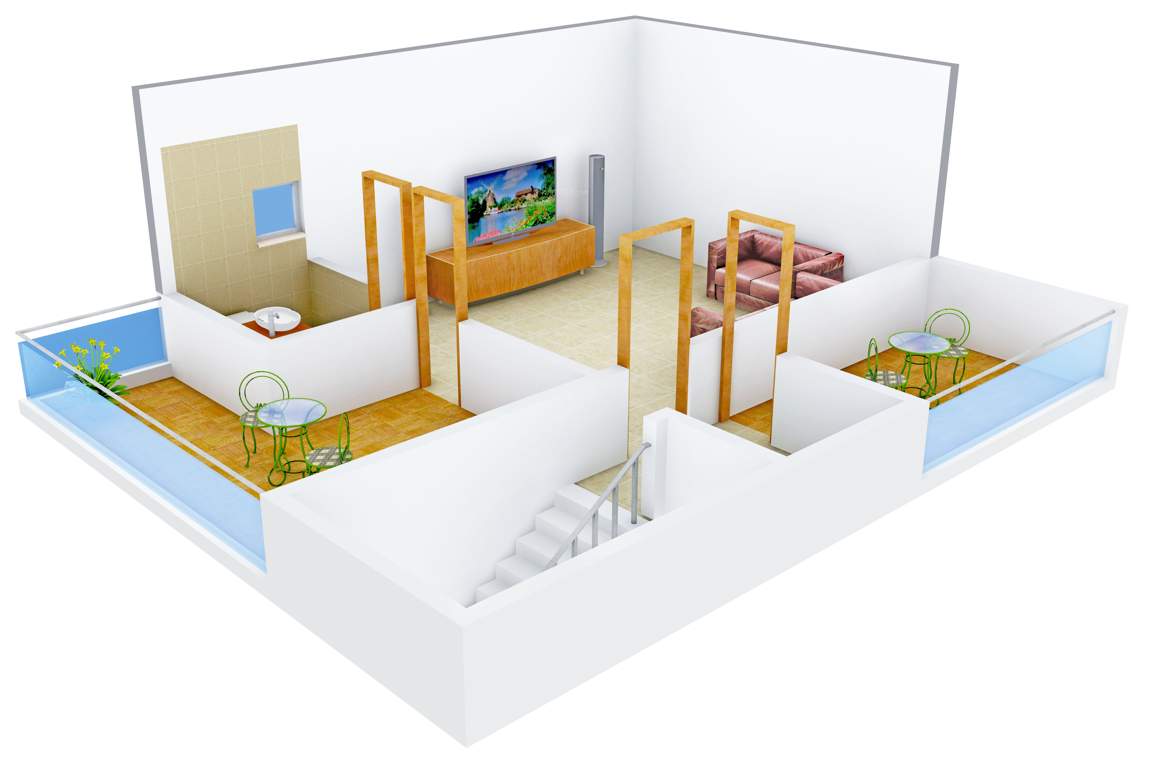 Nilamber Serene (4BHK+4T (3,100 sq ft) 3100 sq ft)