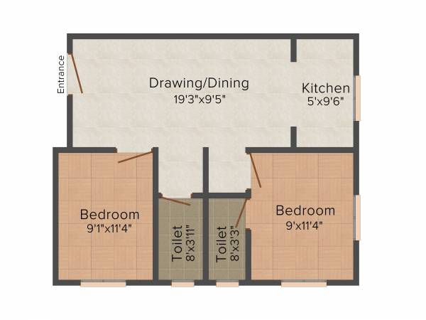 Aatreyee Sonatanee (2BHK+1T (769 sq ft) 769 sq ft) Aatreyee Sonatanee (2BHK+1T (769 sq ft) 769 sq ft)