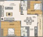 Arvind Shambhavi (2BHK+2T (1,020 sq ft) 1020 sq ft)