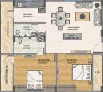 Arvind Shambhavi (2BHK+2T (1,090 sq ft) 1090 sq ft)