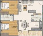 Arvind Shambhavi (2BHK+2T (1,093 sq ft) 1093 sq ft)