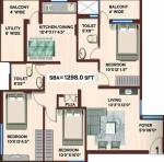 Midmac Elegant (3BHK+2T (1,298 sq ft) + Pooja Room 1298 sq ft) Midmac Elegant (3BHK+2T (1,298 sq ft) + Pooja Room 1298 sq ft)