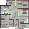Midmac Elegant (3BHK+2T (1,323 sq ft) + Pooja Room 1323 sq ft)