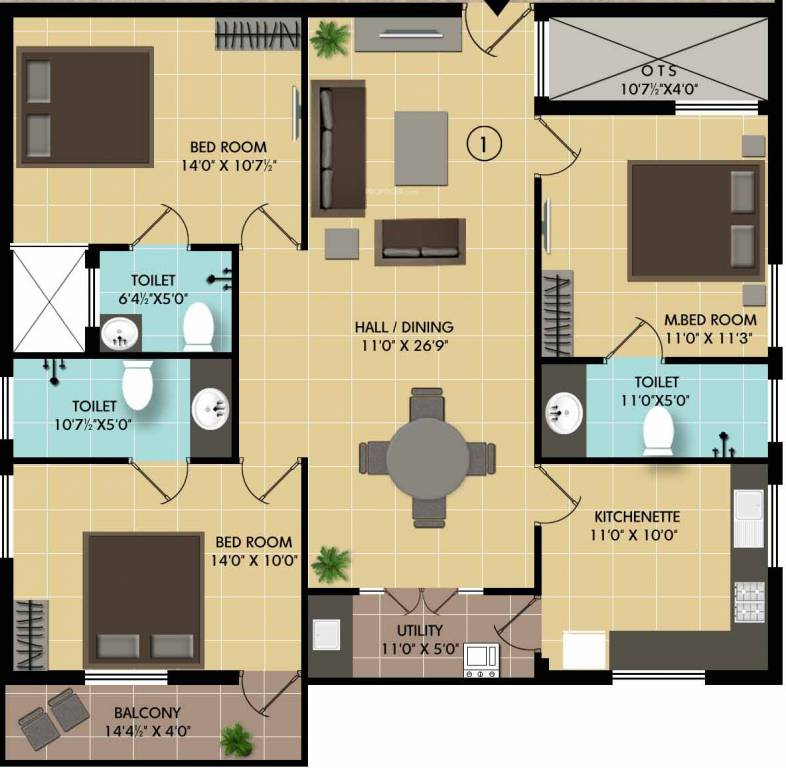 Floor Plan serene rose Floor Plan Floor Plan