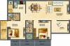 Surath Silver Star I (2BHK+2T (988 sq ft)   Study Room 988 sq ft)