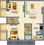 Surath Silver Star I (2BHK+2T (783 sq ft) 783 sq ft)