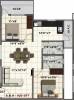 SV Pleasanta (2BHK+2T (920 sq ft) 920 sq ft)