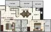 SV Pleasanta (2BHK+2T (1,110 sq ft) 1110 sq ft)