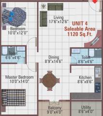 5 Elements Temple Bells Premier (2BHK+2T (1,120 sq ft) 1120 sq ft) 5 Elements Temple Bells Premier (2BHK+2T (1,120 sq ft) 1120 sq ft)