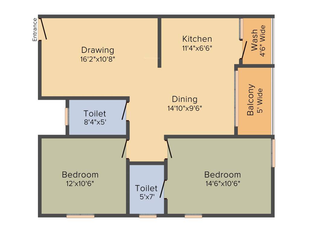 R S Developers Bangalore Green View (2BHK+2T (1,119 sq ft) 1119 sq ft) R S Developers Bangalore Green View (2BHK+2T (1,119 sq ft) 1119 sq ft)