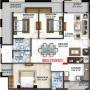 Mahaveer Meridian (3BHK+3T (1,719 sq ft) 1719 sq ft) Mahaveer Meridian (3BHK+3T (1,719 sq ft) 1719 sq ft)