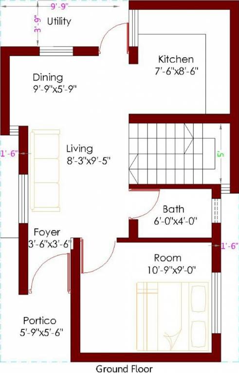Mahaghar Sarovara (3BHK+3T (1,050 sq ft) 1050 sq ft)